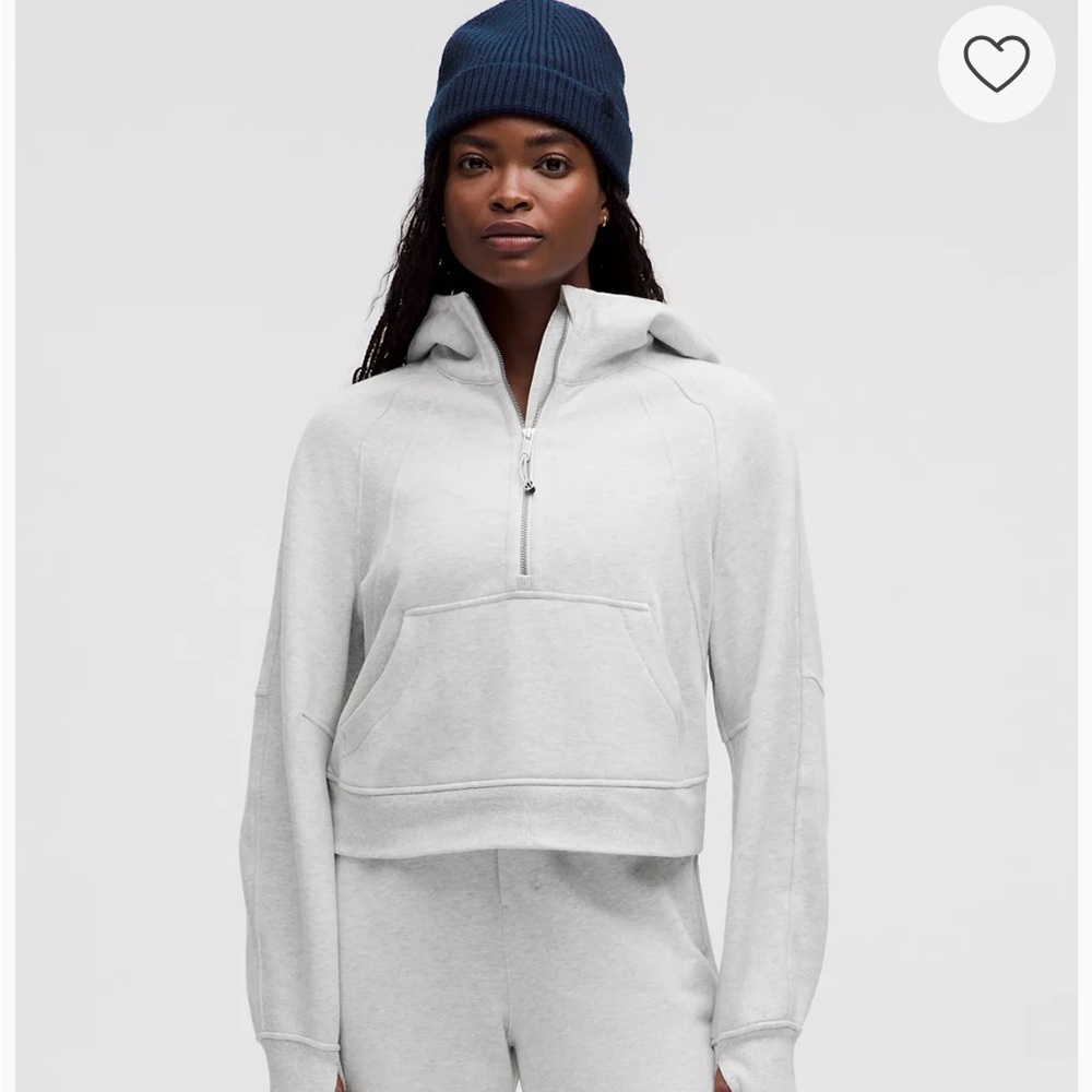 Lululemon Scuba hoodie quarter zip